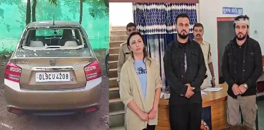 CG : पुलिस बैरिकेड तोड़ते हुए कांस्टेबल को कुचलने की कोशिश, 3 विदेशी नशेड़ी गिरफ्तार