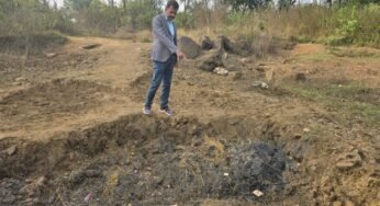 CG : अलेक्जेंडर खदान से लगी जमीनों में हो रही अवैध खुदाई, 