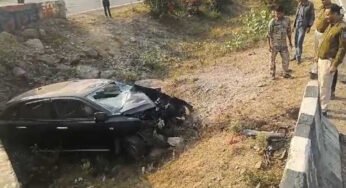 मैहर में बड़ा सड़क हादसा कार में सवार चार लोगों की मौत मौके पर ही हो गई