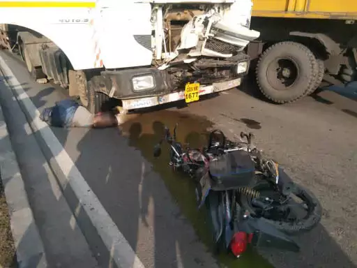 CG : युवा किसान को ट्रेलर ने लिया चपेट में, मौत