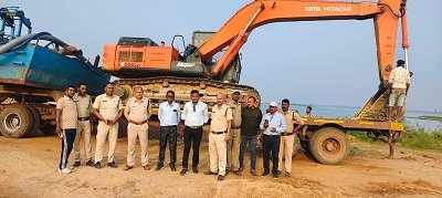 CG : खनिज विभाग की टीम की कार्रवाई जारी