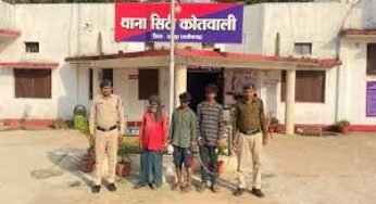 CG : चंदन पेड़ की चोरी, बुजुर्ग समेत 3 गिरफ्तार