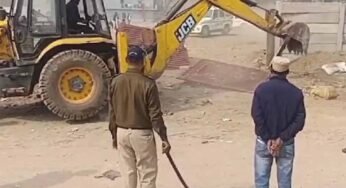 मध्य प्रदेश में जमकर बुलडजोर गरजा, श्री रामजानकी मंदिर ट्रस्ट की सरकारी जमीन को अतिक्रमण मुक्त कराया