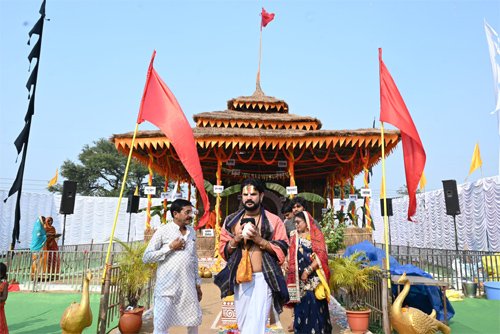 राजनांदगांव : श्रीमद् देवी भागवत की महिमा अपार-आचार्य पं. युवराज पाण्डेय