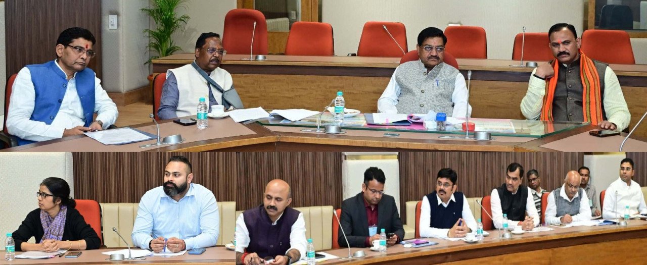 CG : खाद्य मंत्री की अध्यक्षता में मंत्रि-मंडलीय उप समिति की बैठक