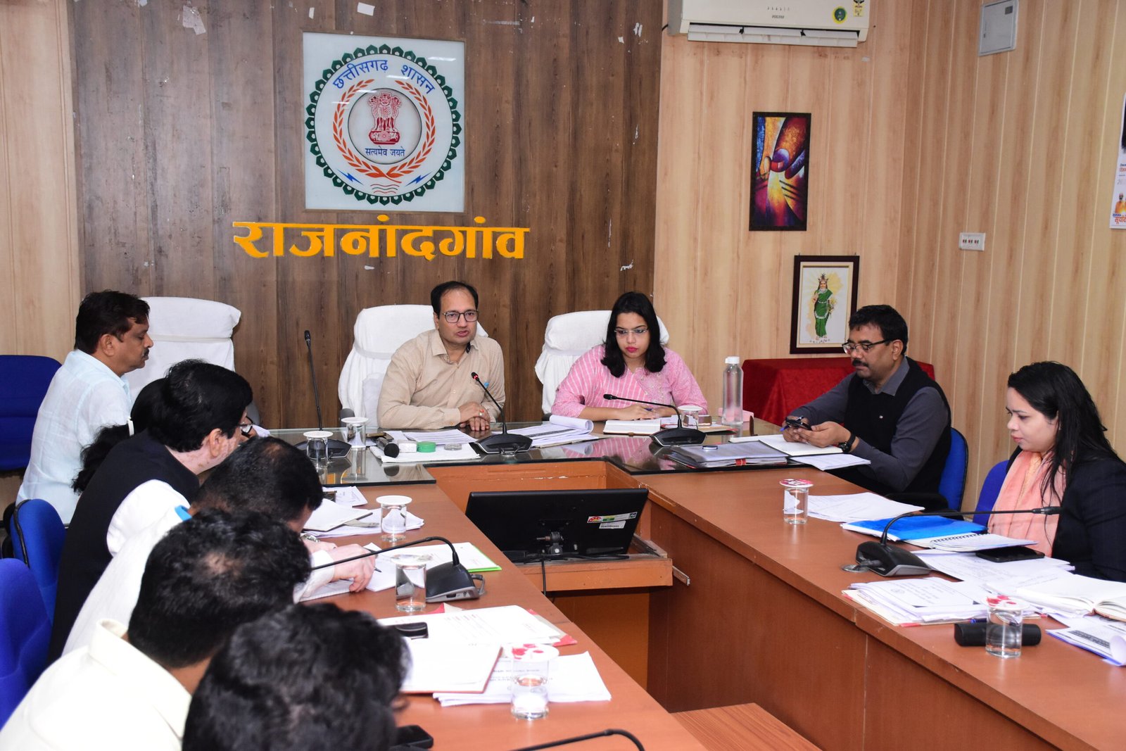 राजनांदगांव : कलेक्टर ने टीबी मुक्त भारत अभियान के संबंध में अंतर विभागीय बैठक ली