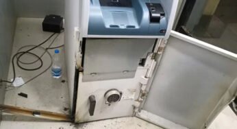 डबरा के बाद एक बार फिर एटीएम लूट की वारदात हुई, मशीन को काटकर कैश निकाल ले गए
