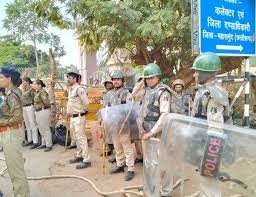 CG : महासमुंद कलेक्टोरेट में भारी फोर्स तैनात