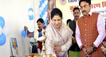 राष्ट्रपिता महात्मा गांधी का जीवन कुष्ठ रोगियों की सेवा, भेदभाव और छुआछूत को दूर करने के लिए रहा समर्पित: राज्य मंत्री श्रीमती गौर