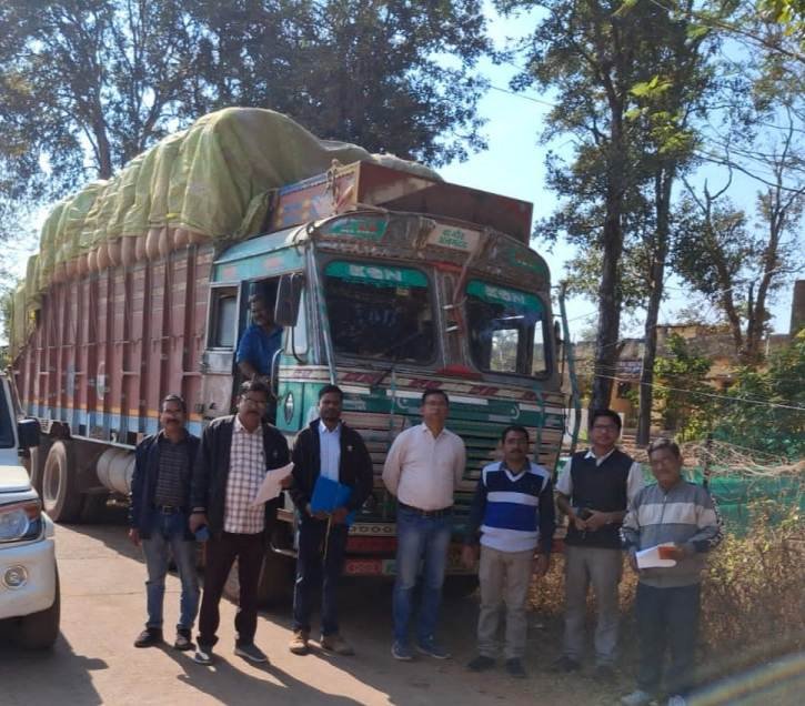 CG : इरागांव में 224 क्विंटल अवैध धान जप्त…