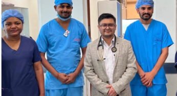 सुपर स्पेशलिटी अस्पताल के विशेषज्ञों ने बिना सर्जरी हृदय के सिकुड़े वाल्व को डाक्टर्स ने किया उपचार