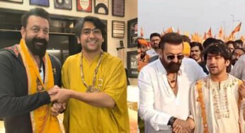 अभिनेता संजय दत्त के घर पहुंचे बागेश्वर बाबा, सोशल मीडिया पर तस्वीरें की साझा; देखें