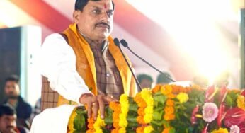 गरीब, किसान, युवा और महिला कल्याण के लिये मिशन मोड पर हो रहा है काम : मुख्यमंत्री डॉ. यादव