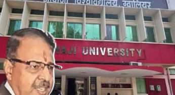 जीवाजी विवि के कुलगुरु अविनाश तिवारी बर्खास्त, धारा 52 लागू