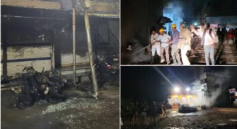 महू में उपद्रव में 13 लोगों को हिरासत में लिए गए … स्थिति को कंट्रोल करने रातभर पैदल घूमते रहे अधिकारी