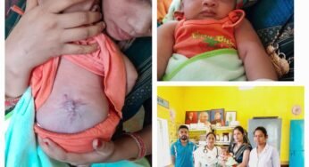 CG : सर्जरी के बाद नन्ही सिद्धि पूरी तरह स्वस्थ, आयुष्मान योजना बनी जीवन संवारने वाली संजीवनी