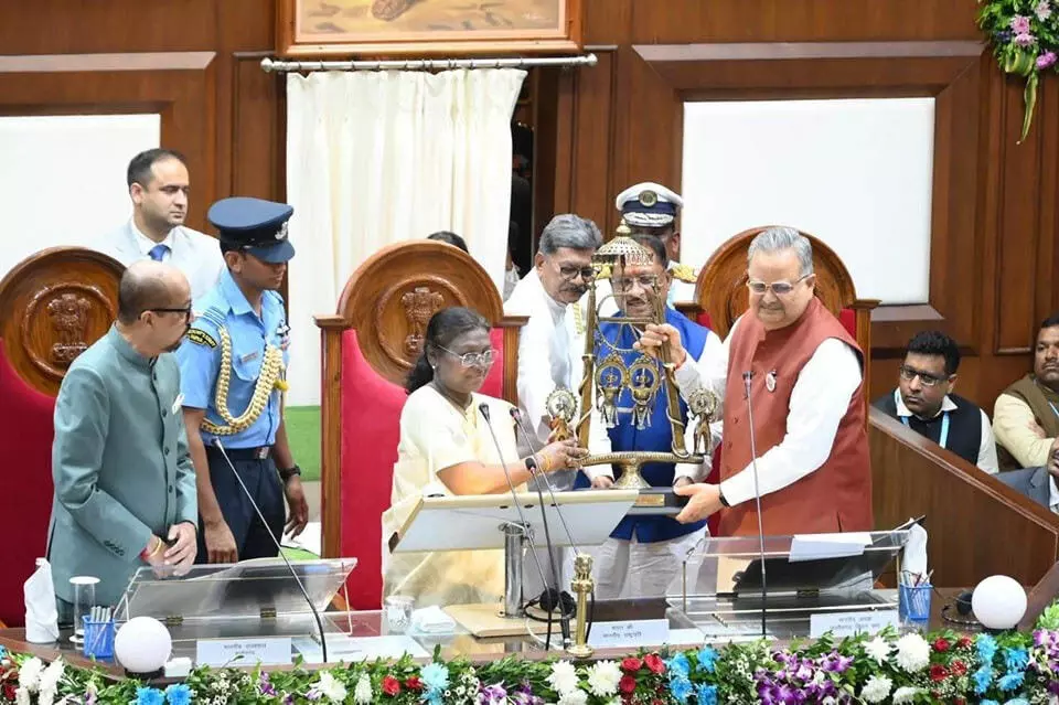 CG : रजत जयंती वर्ष पर राष्ट्रपति मुर्मू की उपस्थिति हम सभी के लिए गर्व का विषय : MP बृजमोहन अग्रवाल