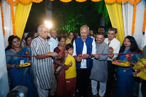 राजनांदगांव : संस्कार सिटी में सांसद ने किया नवनिर्मित बहुउद्देशीय हॉल एवं बालक छात्रावास का उद्घाटन