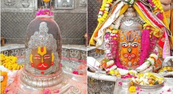 हनुमान जी के रूप में नजर आए बाबा महाकाल, हनुमान जन्मोत्सव हुई विशेष भस्मारती