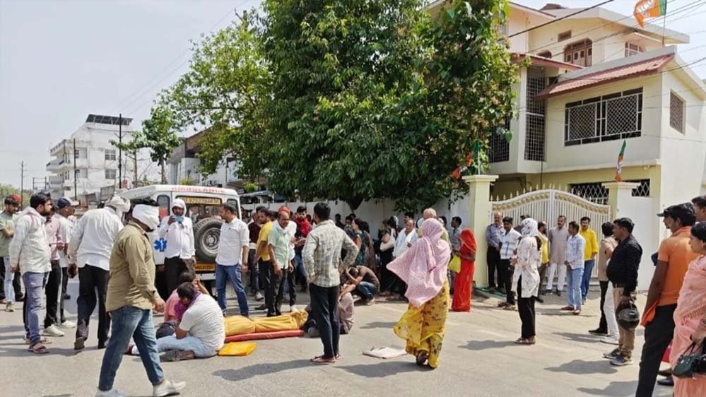 सीधी में कार दुर्घटना से युवक की मौत, सांसद की बहू पर लगा दुर्घटना का आरोप