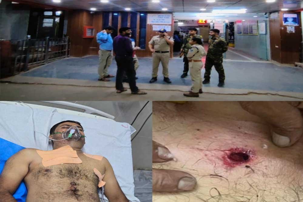 सतना: जैतवारा थाना परिसर में पुलिसकर्मी को मारी गोली, आरोपी की तलाश जारी