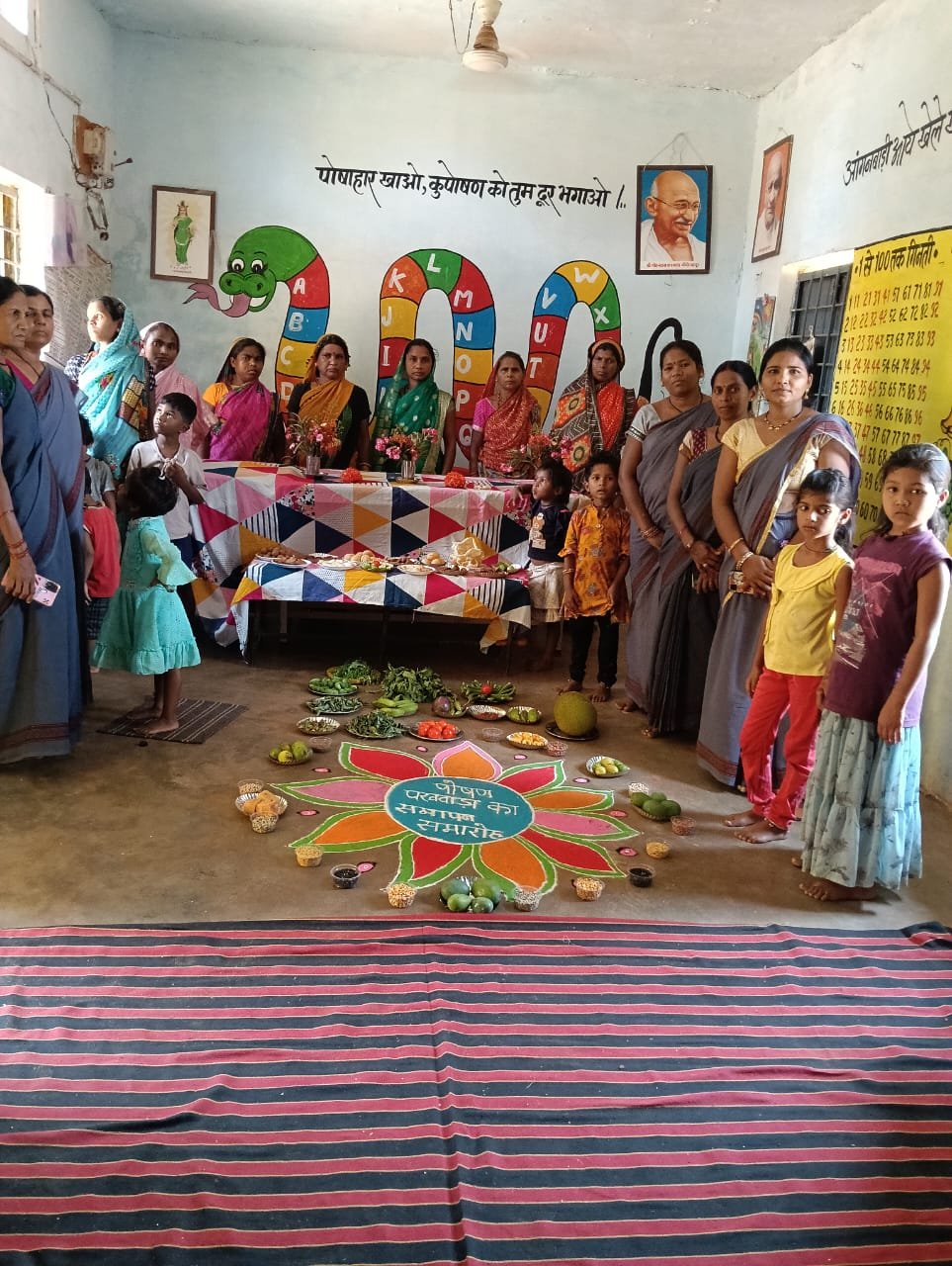 मोहला : पोषण पखवाड़ा का आयोजन किया गया