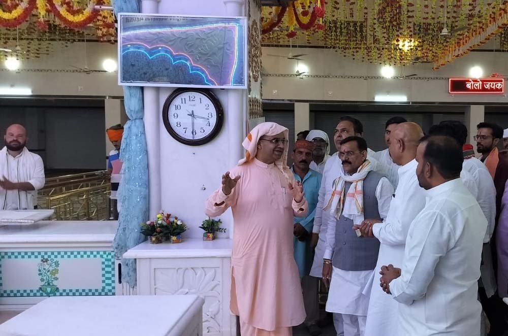प्रधानमंत्री जी का श्री आनंदपुर धाम के आध्यामिक आयोजन में पधारना ऐतिहासिक अवसर: विष्णुदत्त शर्मा