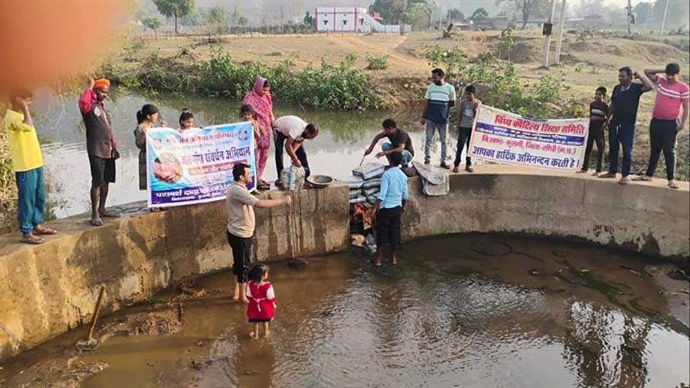 प्रदेश में जन सहभागिता से चल रहा है जल स्रोतों का संवर्धन एवं संरक्षण