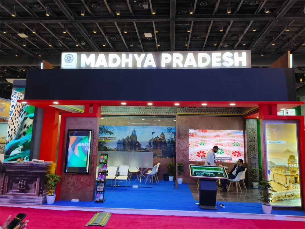 अतुलनीय मध्यप्रदेश पेवेलियन बना आगंतुकों के आकर्षण का केंद्र