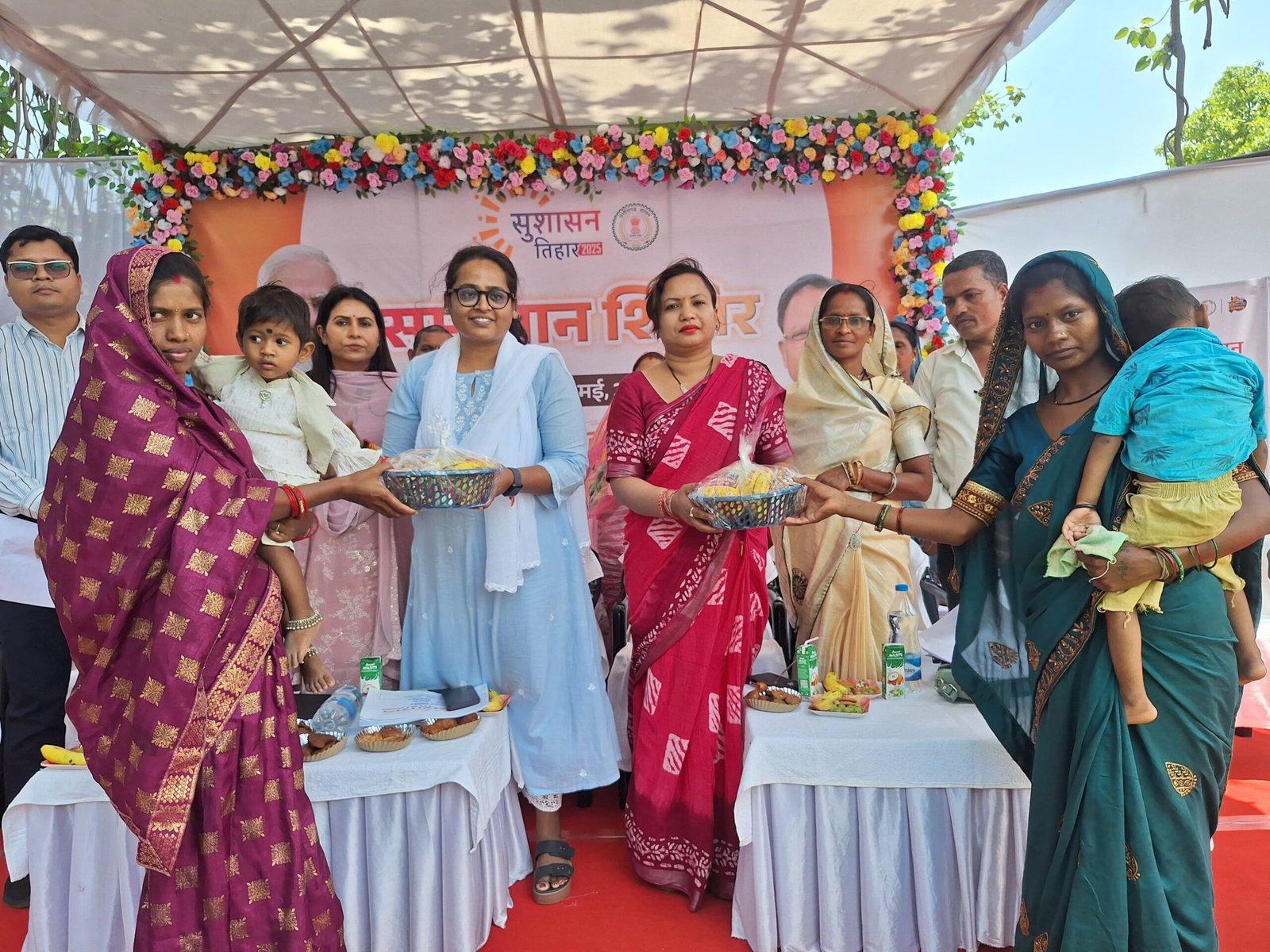 मोहला : सुशासन तिहार बन रही है जीवन की  धूरी, हर किसी की आस हो रही है पूरी