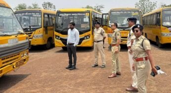 CG : वाहन चालकों का नेत्र एवं स्वास्थ्य परीक्षण कैम्प का आयोजन
