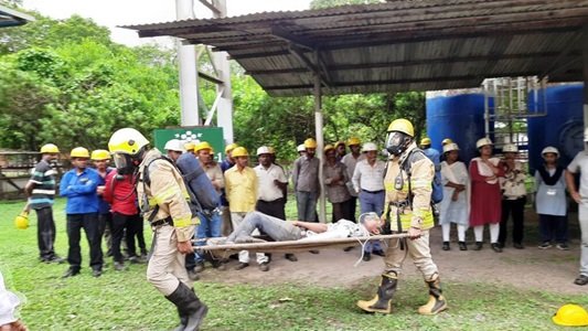 CG : ऑक्सीजन प्लांट-2 में आपदा प्रबंधन मॉक ड्रिल का सफल आयोजन