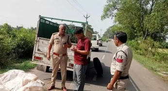 CG : पिकअप में मवेशियों की तस्करी, दो आरोपी गिरफ्तार