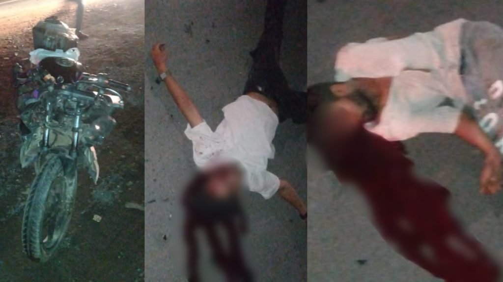 CG : तेज रफ्तार बाइक चलती ट्रक के पीछे जा भिड़ी. दर्दनाक हादसे में दो युवकों की मौके पर ही मौत…