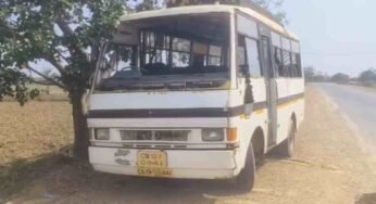 CG : बस पलटने से एक यात्री की मौत, 5 घायल