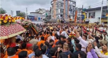 दशक बाद चांदी की नई पालकी में निकली महाकाल की सवारी, मनमहेश रूप में नगर भ्रमण