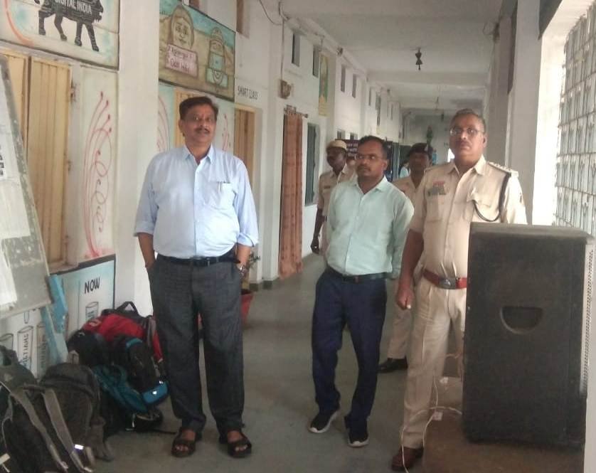 राजनांदगांव : आबकारी आरक्षक भर्ती परीक्षा का जिले के 34 परीक्षा केन्द्रों में हुआ आयोजन