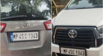 उज्जैन में अटकलों का तड़का: एक ही नंबर की दो कारें, एक सीएम के काफिले में मिली!