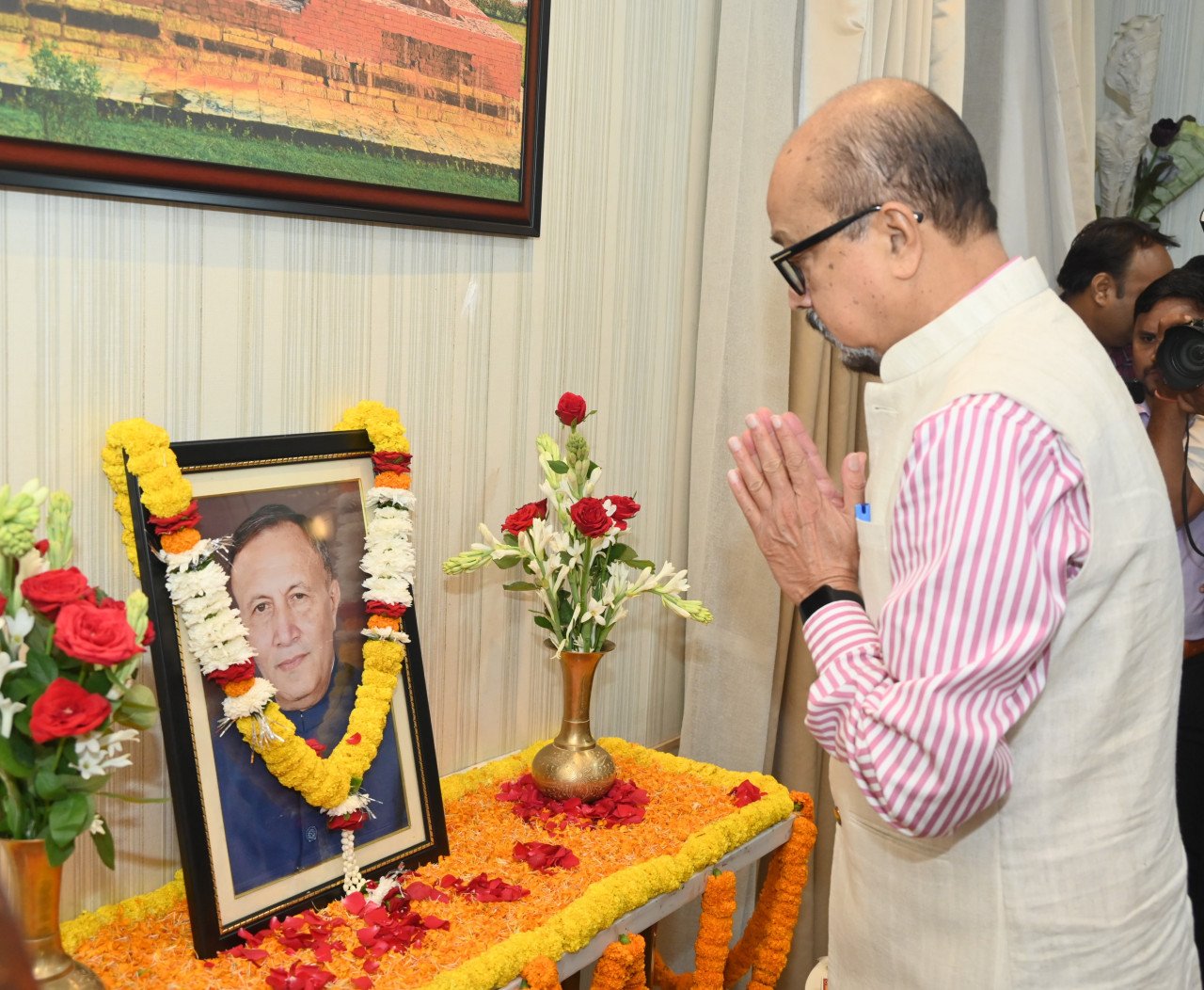 रायपुर : हमने सच्चे राष्ट्र सेवक, संवेदनशील प्रशासक और एक महान व्यक्ति को खो दिया है-रमेन डेका