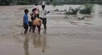 CG : बलौदाबाजार में स्कूल बंद, बाढ़ जैसे हालात