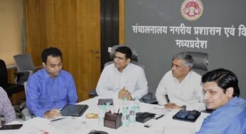 अपर मुख्य सचिव संजय दुबे ने की विभागीय योजनाओं की समीक्षा