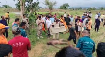 CG : 48 घंटे बाद मिला लापता शख्स का शव, बारिश के चलते स्टॉप डैम के मुरुम के साथ जमीन में धंसा था युवक…