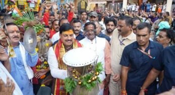 उज्जैन नगर भ्रमण पर निकले राजाधिराज बाबा महाकाल