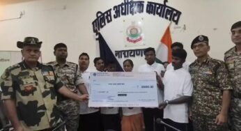 CG : 2 महिला समेत 30 लाख के 8 इनामी नक्सलियों ने किया सरेंडर…