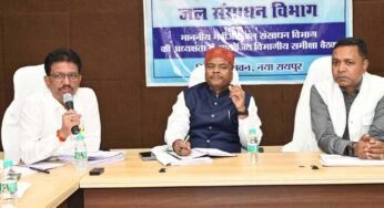 रायपुर : छत्तीसगढ़ रजत महोत्सव के दौरान जल महोत्सव का होगा आयोजन: मंत्री कश्यप