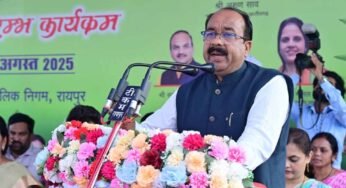 रायपुर : पर्यावरण के प्रति जागरूक हो ज्यादा से ज्यादा संख्या में लगाएं पौधे – अरुण साव