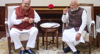 छत्तीसगढ़ विधानसभा अध्यक्ष डॉ. रमन सिंह ने प्रधानमंत्री नरेंद्र मोदी को नवीन विधानसभा भवन लोकार्पण के लिए किया आमंत्रित