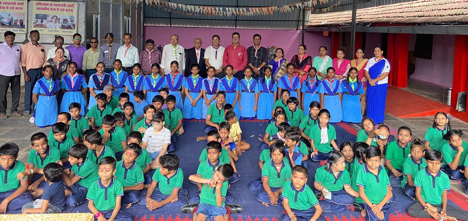 राजनांदगांव : भारत स्काउट्स एवं गाइड्स द्वारा अभिलाषा दिव्यांग स्कूल में मनाया गया रक्षाबंधन, गाइड रेंजर ने बांधी राखी