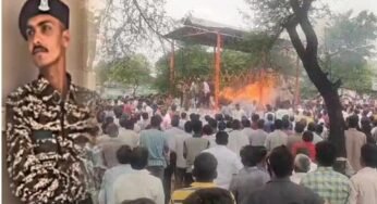 रक्षाबंधन पर तिरंगे में लिपटा शहीद भाई, बहनों ने रोते हुए बांधी राखी और दी अंतिम विदाई