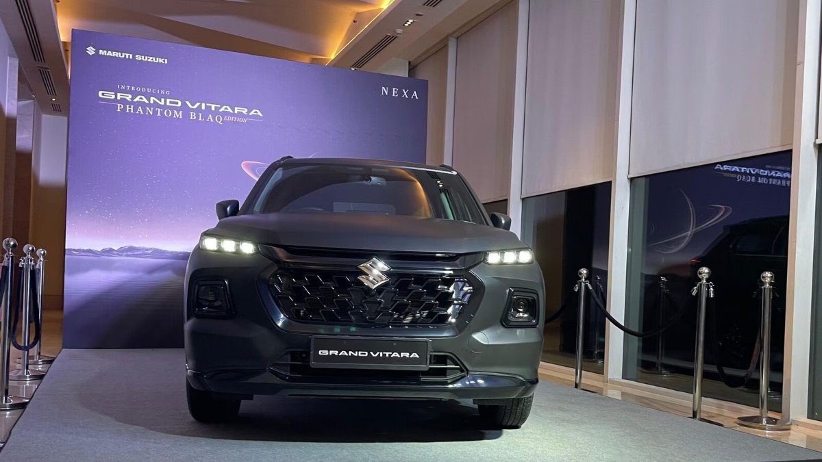 मारुति सुजुकी Grand Vitara Phantom Blaq एडिशन लॉन्च, हाइब्रिड इंजन और 28kmpl माइलेज के साथ